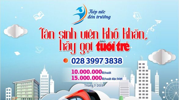 1.000 học bổng ‘Tiếp sức đến trường’ 2019